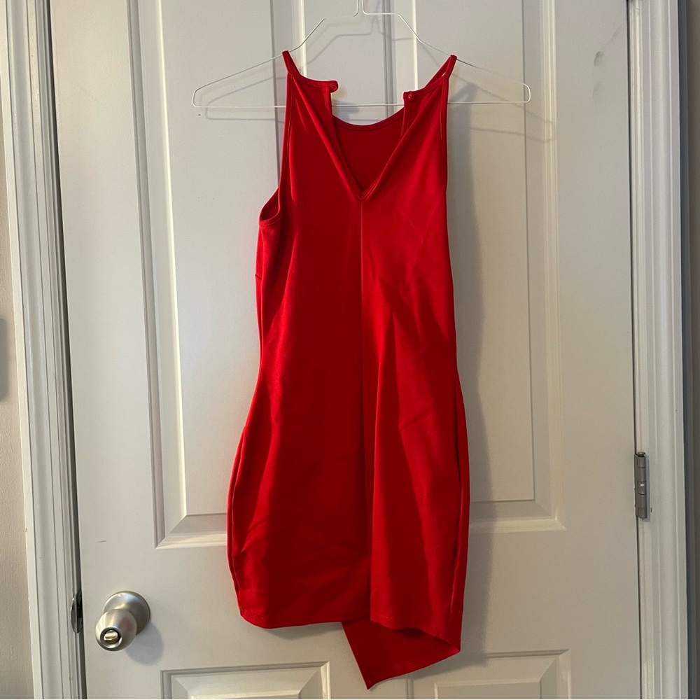 Red mini dress - Picture 2 of 2